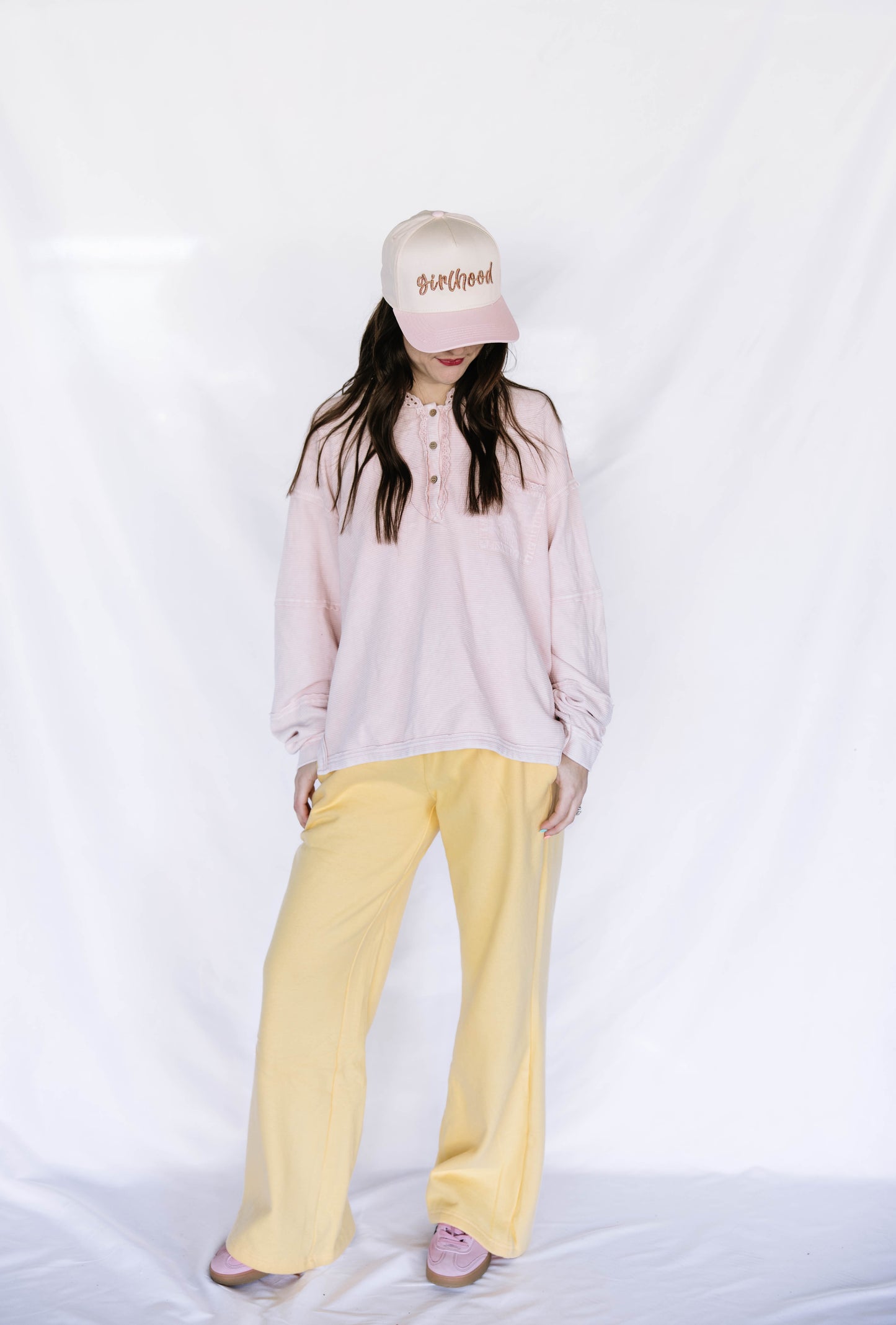 The Bestie Drawstring Wide Leg Pants