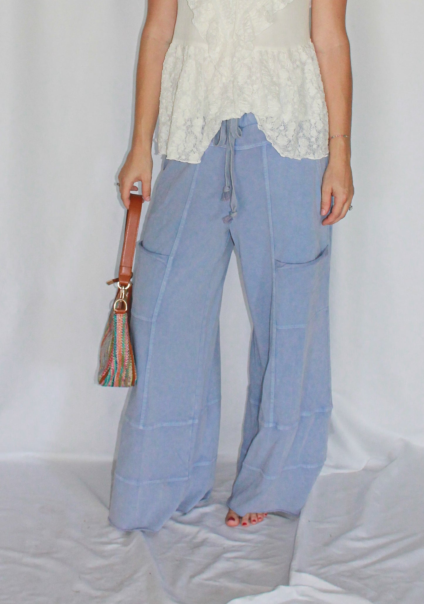 Everyday Pants- Periwinkle