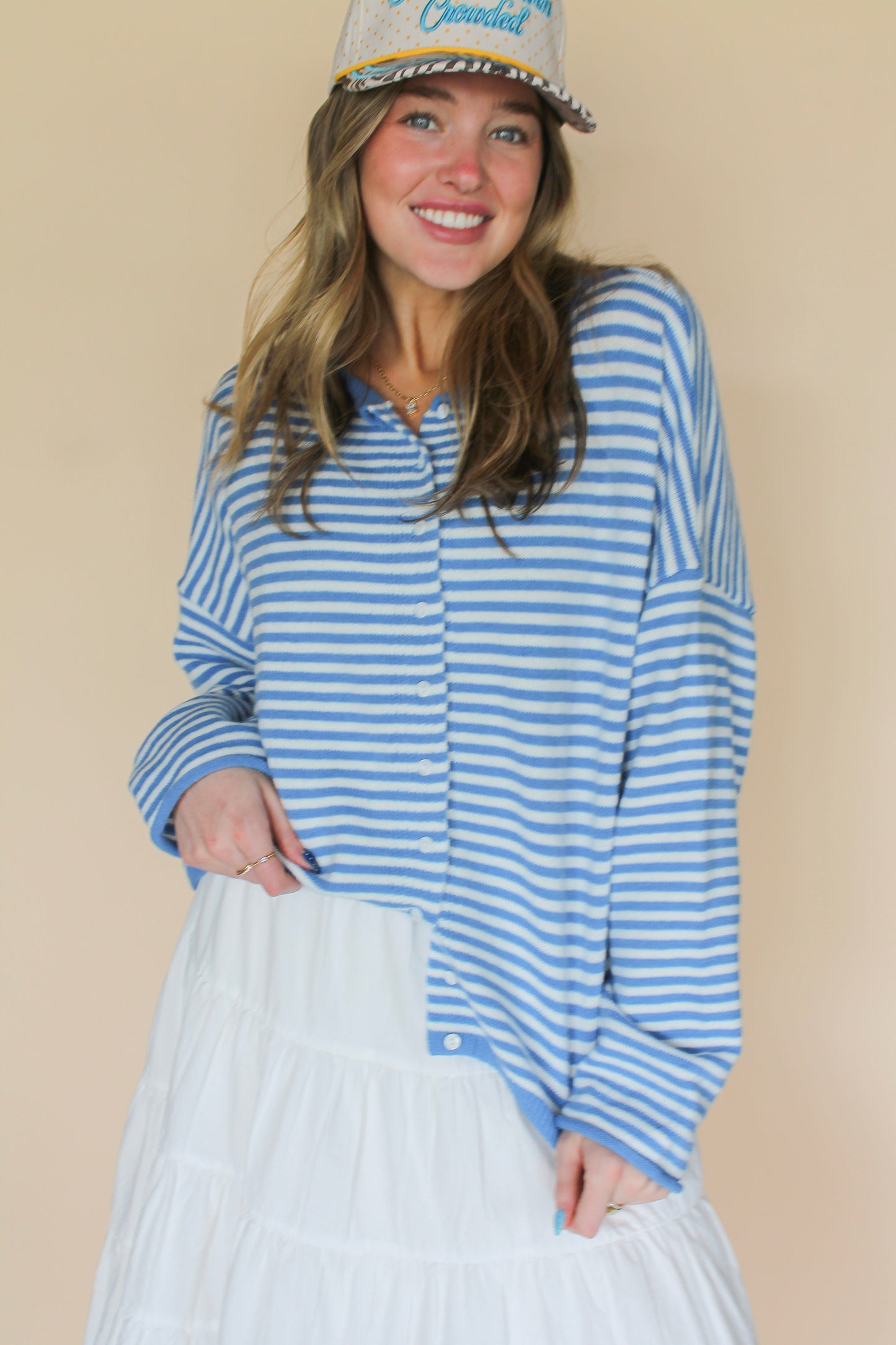 The Tekhelet Cardigan