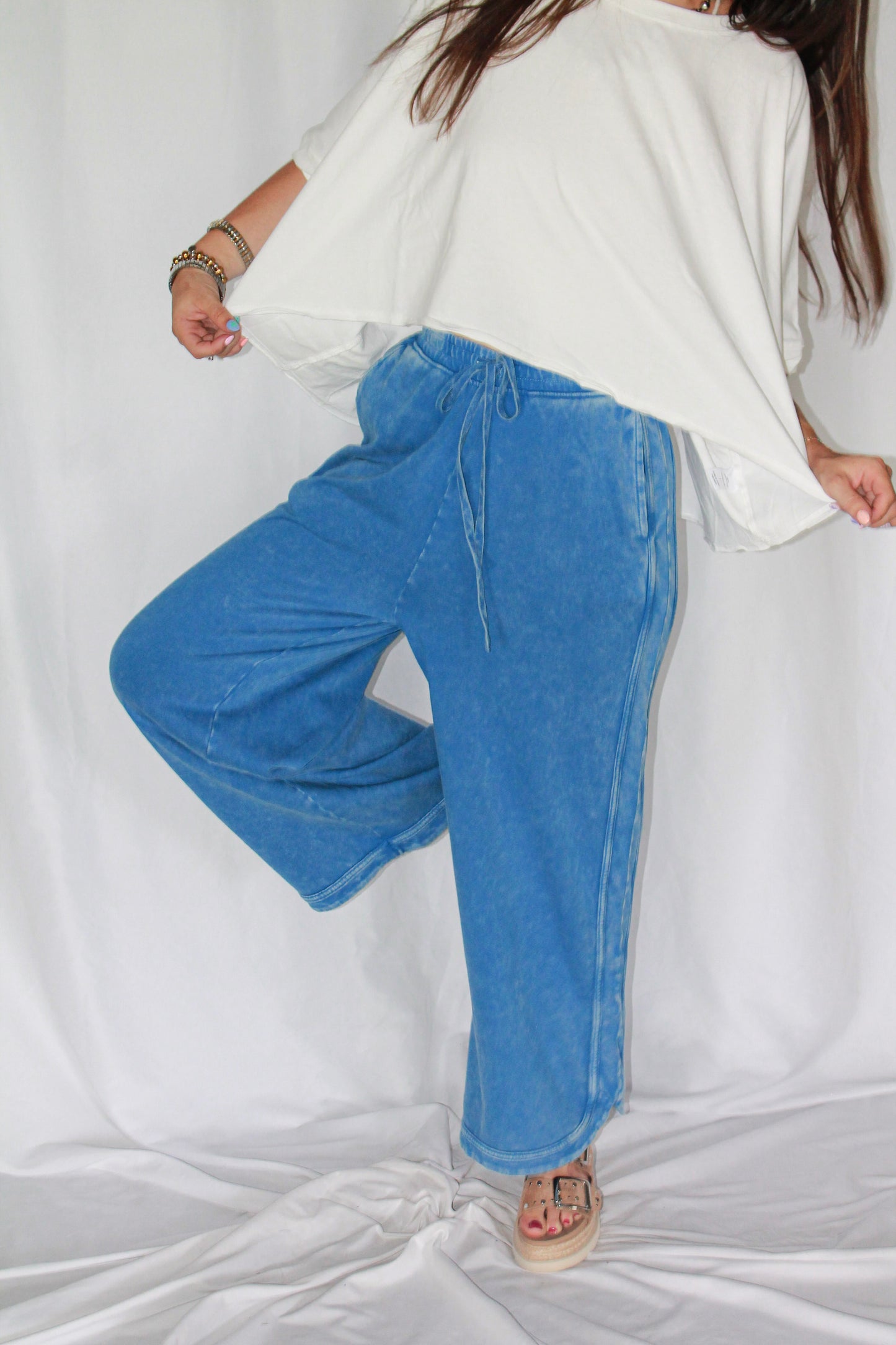 The Liberty Lounger Wide-Leg Pants