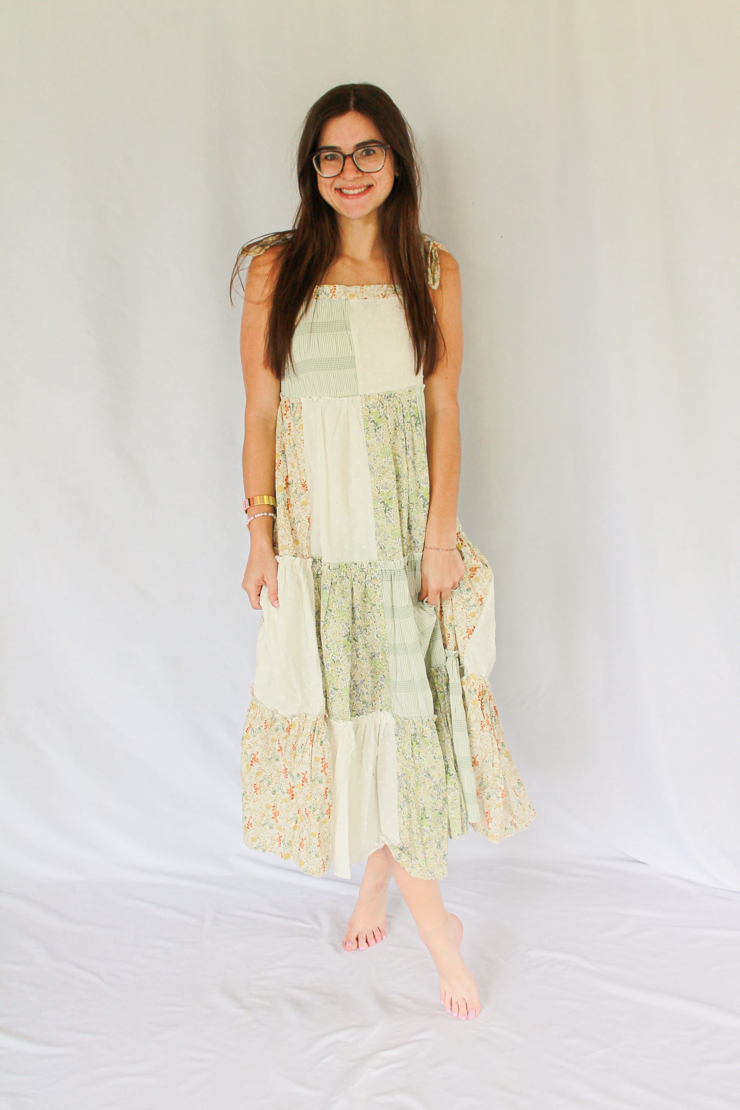 Mama Patchwork Dress