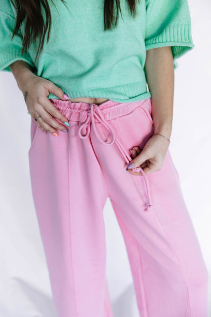 The "Pink" Years Wide Leg Pants