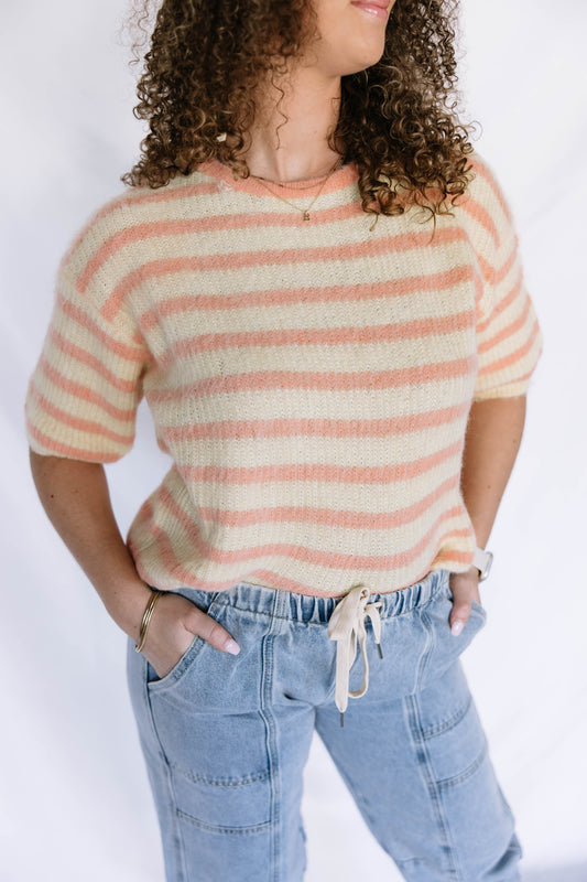 Citrus Stripe Sweater