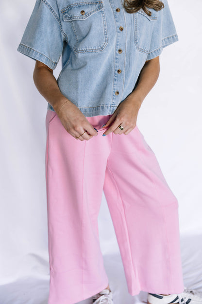 The "Pink" Years Wide Leg Pants
