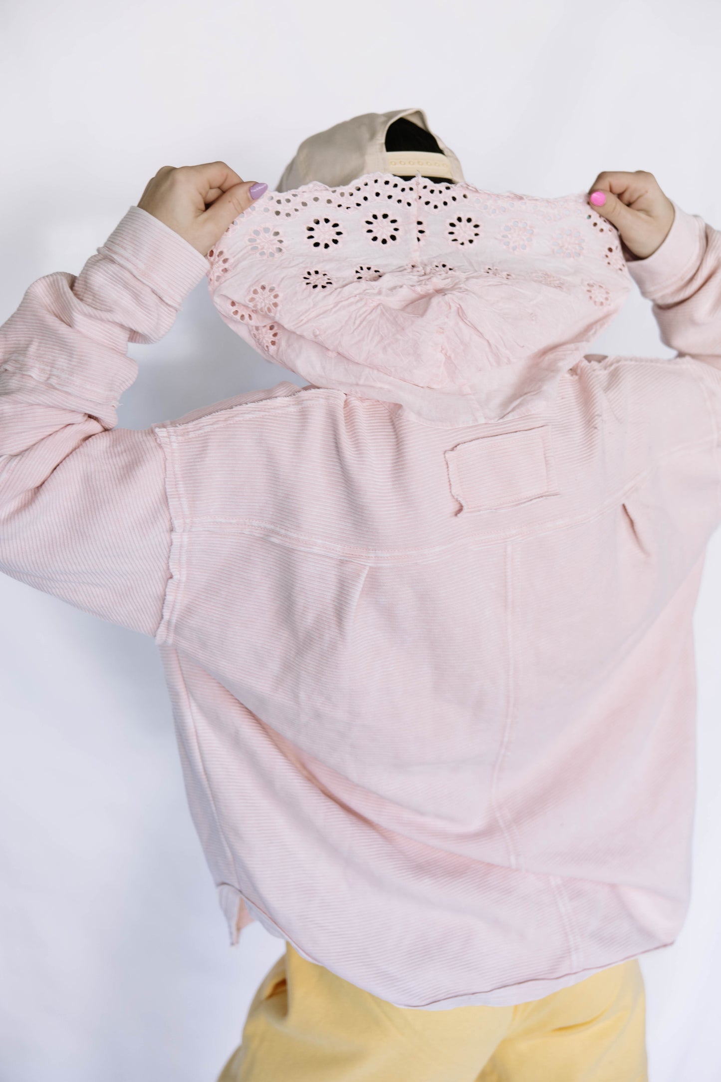 Pretty in Pink Pullover