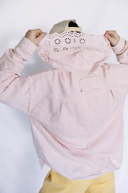 Pretty in Pink Pullover