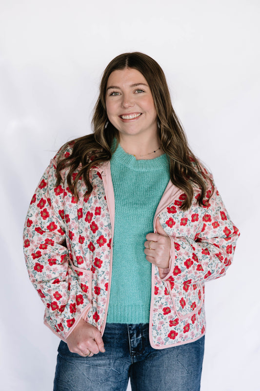 Bloomed Quilted Jacket