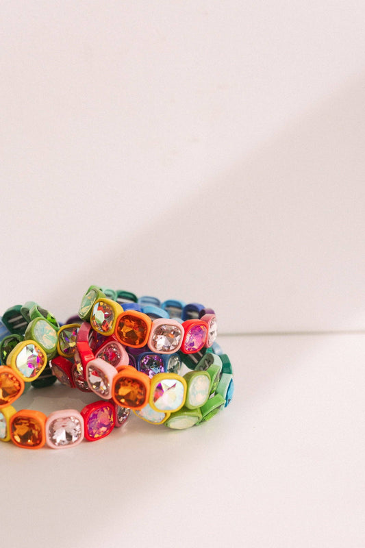 Rainbow Gemstone Bracelet
