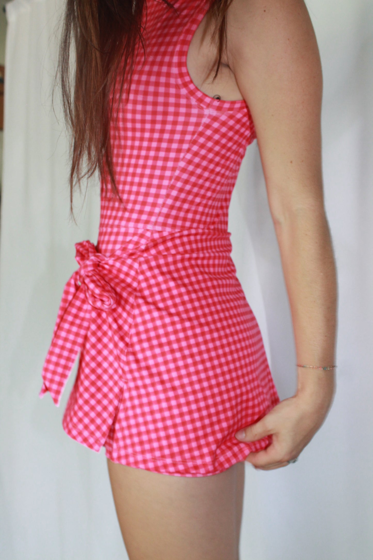 The Poppy Gingham Mini Dress
