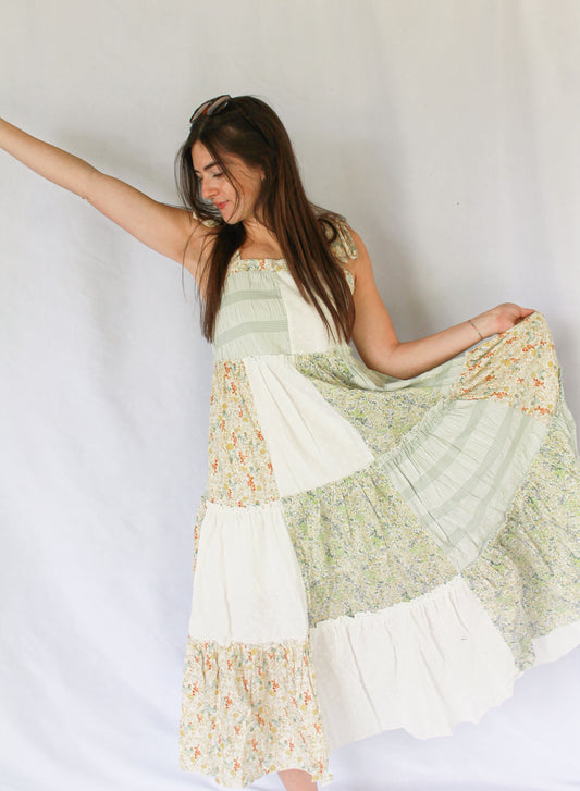 Mama Patchwork Dress
