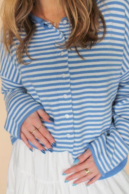 The Tekhelet Cardigan