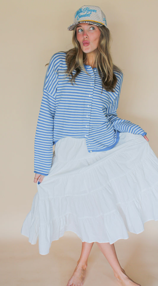The Tekhelet Cardigan