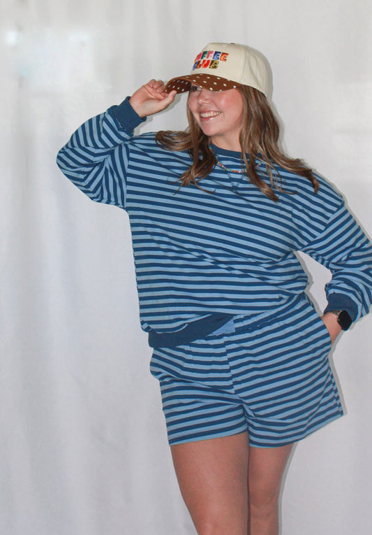 Mama Set: Blue Stripe