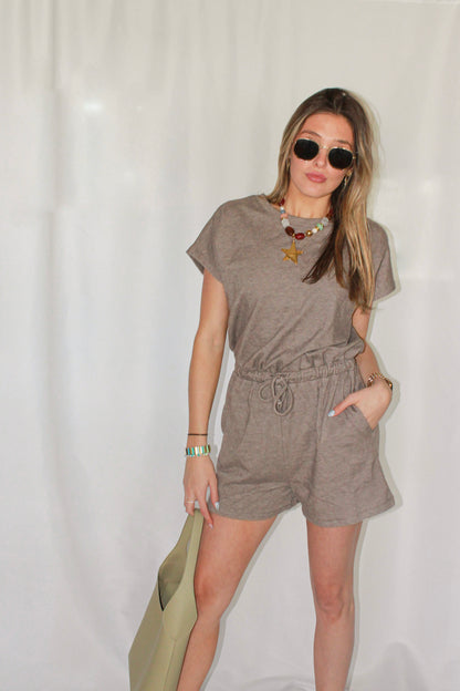 Coffee Run Romper