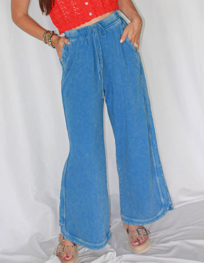 The Liberty Lounger Wide-Leg Pants