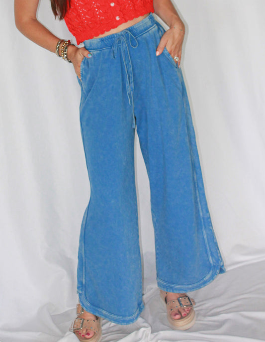 The Liberty Lounger Wide-Leg Pants